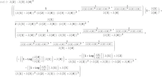 Mean for n=6 and k=3
