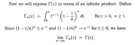 gamma function