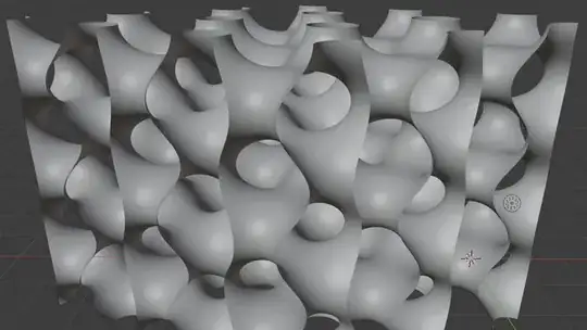 Schwarz H minimal surface