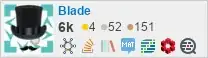 profile for Blade on Stack Exchange, a network of free, community-driven Q&A sites