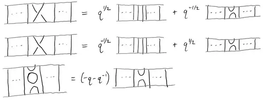 Relations on braid group algebra to form Temperley-Lieb algebra