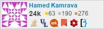 profile for Hamed Kamrava on Stack Exchange, a network of free, community-driven Q&A sites