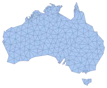 Triangulation of Australia