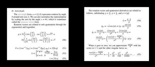 Excerpt from Neil Dantam's course notes, Georgia Tech.
