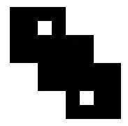 a blob with two holes