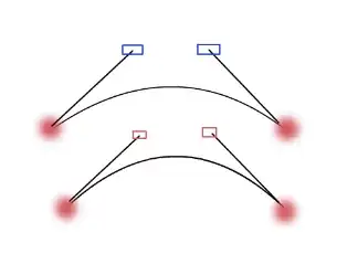 cubic Bezier segment illustration