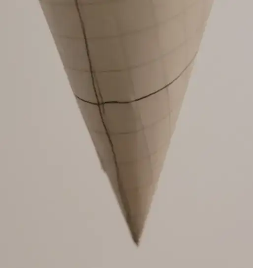 picture of rolled up graph paper