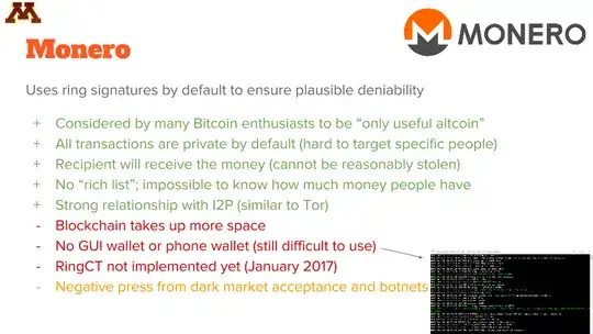 Monero slide