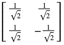 matrix output in latex