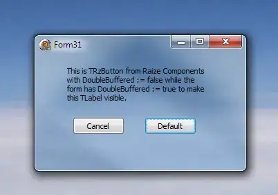 Raize Button on Glass