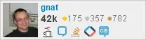 profile for gnat on Stack Exchange, a network of free, community-driven Q&A sites