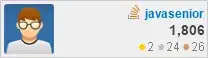 profile for javasenior at Stack Overflow, Q&A for professional and enthusiast programmers