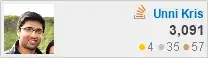 profile for Unni Kris at Stack Overflow, Q&A for professional and enthusiast programmers