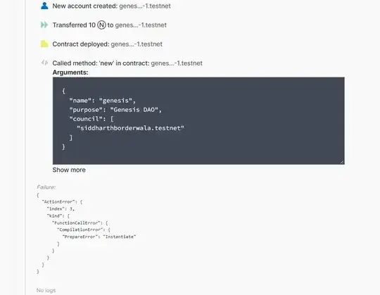 Transaction Data Snapshot