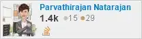 profile for Parvathirajan Natarajan on Stack Exchange, a network of free, community-driven Q&A sites