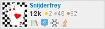 profile for Snijderfrey on Stack Exchange, a network of free, community-driven Q&A sites