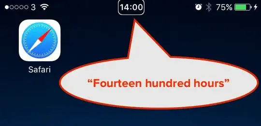 iOS reading out correct time