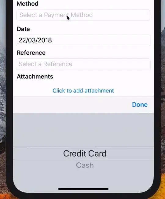 The app running on non generic code