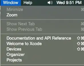 Screenshot of output on example data