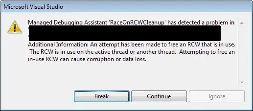 And this is my console display