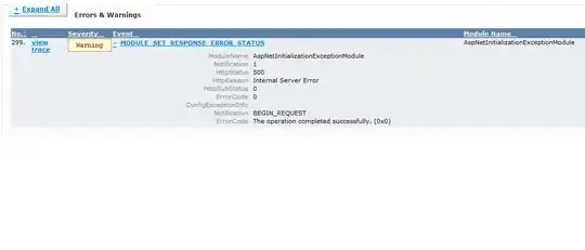 Trace, App Pool 32 bit false