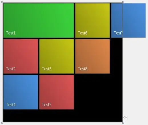 Screen shot of the error