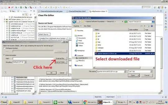 barplot by categories