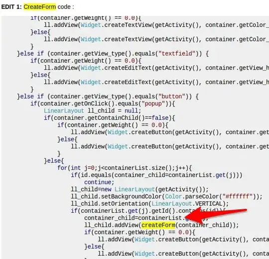 Exception being thrown