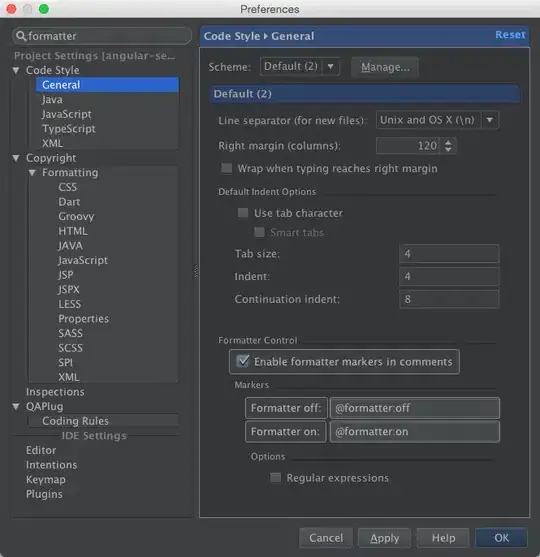 In IntelliJ Preferences, under Code Style, General, Formatter Control there is a checkbox "Enable formatter markers in comments"