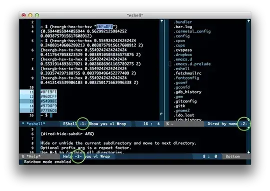 How the content is displayed through VSCode