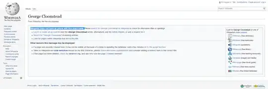 Screenshot of wikipedia table