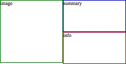 Output of individual script, showing no separation of columns