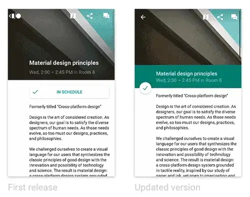 Material design principles