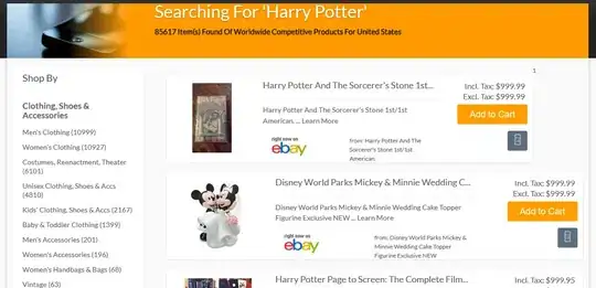 Result of a execution