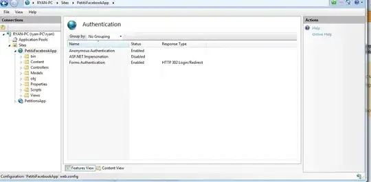 Expected appearance of the widget
