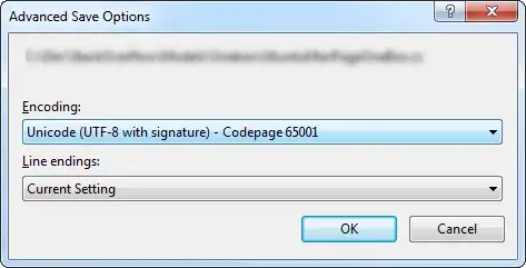 Report Region with Button