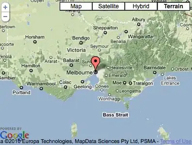 Screenshot of the situation