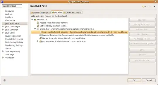 eclipse build path dialog