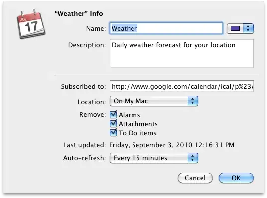 SQL Table I am working with currently and trying to fill the type columns