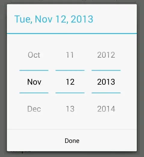 Video of attempt to modify date picker's time via keyboard input