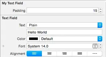 The table in the memory.
