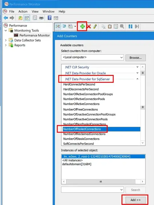 returned data in the console