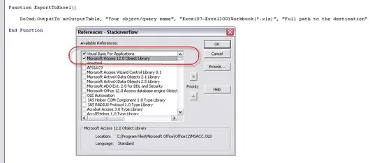 overscroll with red background color