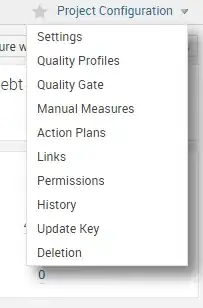 output with the error