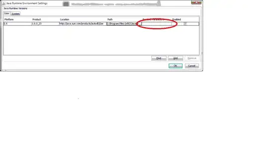 screenshot from eclipse