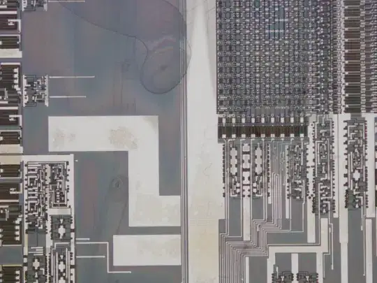 App with opened keyboard