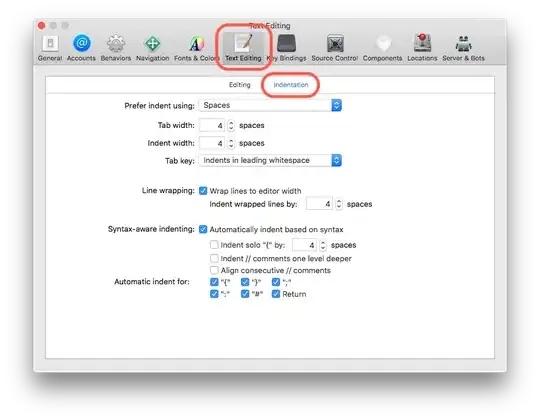 Screenshot from Excel - Data looks correct