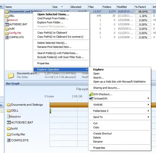 Call Stack subdivision of the Run and Debug sidebar