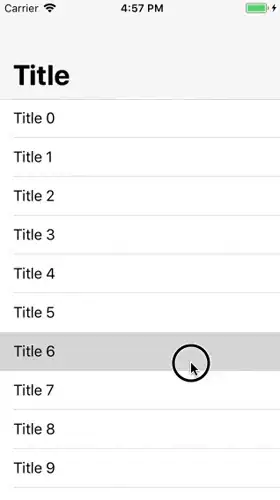 iOS 11 UITableView inside of a UIViewController (broken abrupt transition when scrolling)