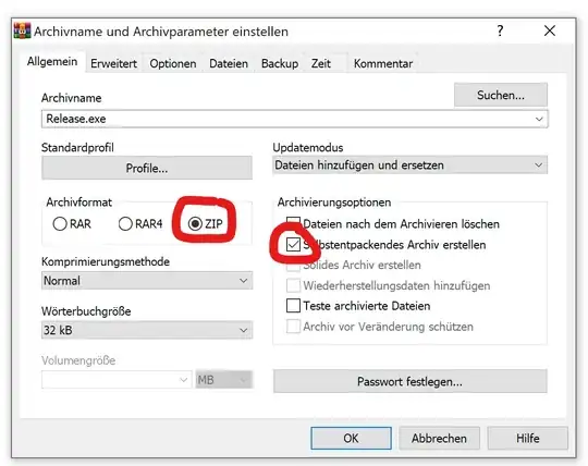 image shows the error 